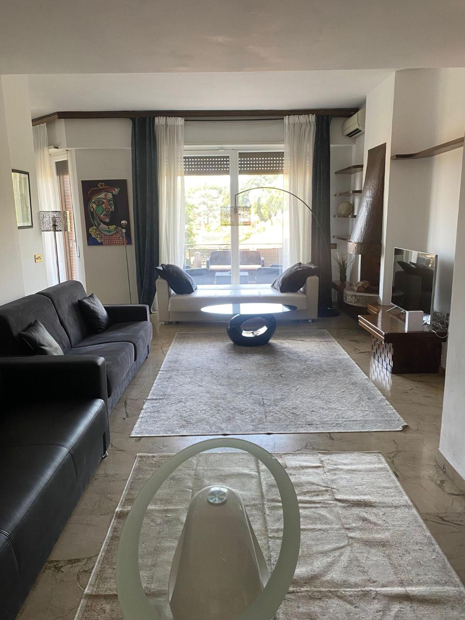 Eur Centro Lux Apartment Con Camino Rome Luaran gambar