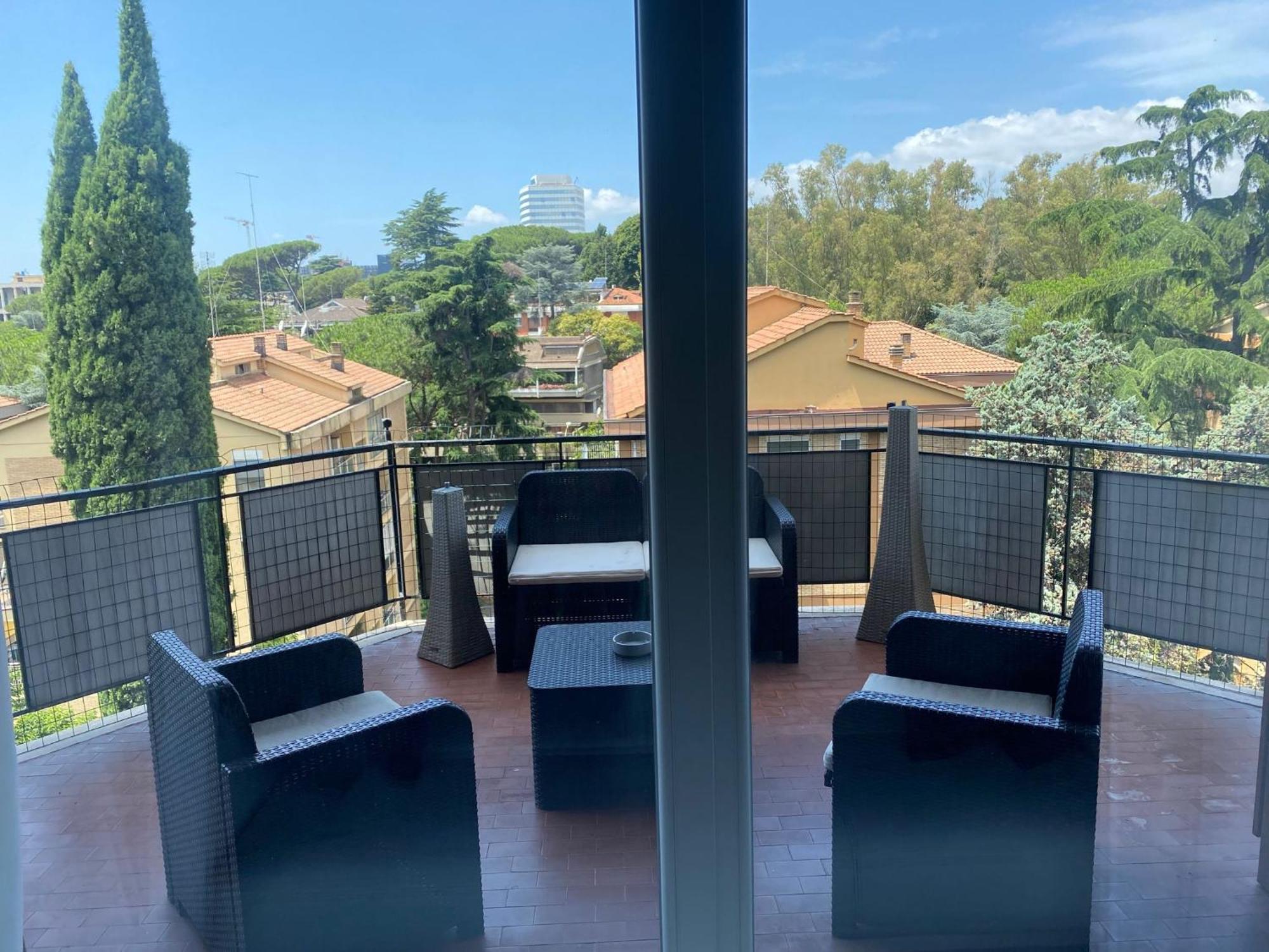 Eur Centro Lux Apartment Con Camino Rome Luaran gambar